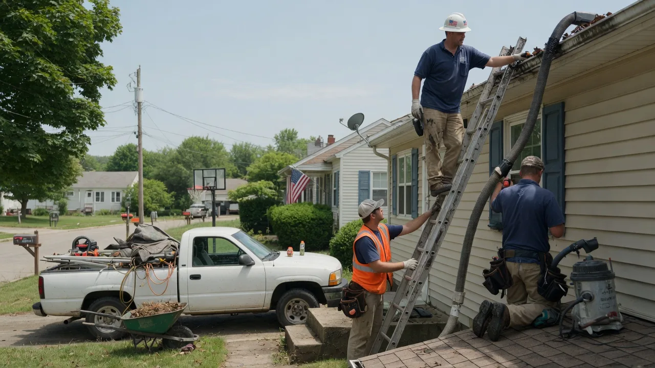Gutter Installation in Burket, IN near me